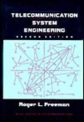 #ad Telecommunication System Engineering Hardcover by Freeman Roger L. Good j $5.80