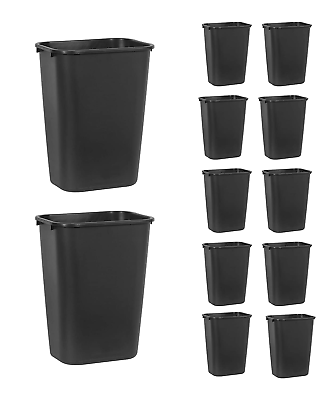 #ad Rubbermaid Commercial Products Resin Wastebasket Trash Can 10 Gallon 41 Quart $139.25
