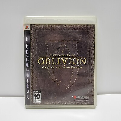 Oblivion The Elder Scrolls IV Game Of The Year Edition $19.99