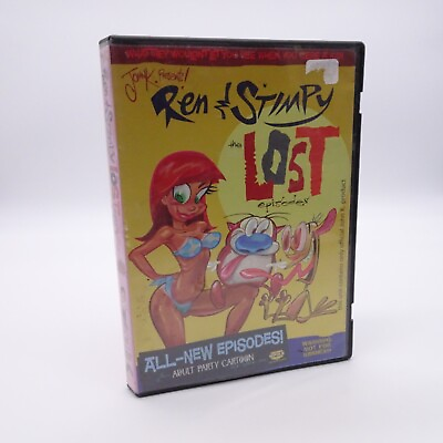 #ad Ren amp; Stimpy: The Lost Episodes DVD 2006 2 Disc Set W Insert $19.95