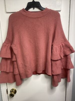 #ad Gianni Bini sweater 3 4 Bell Sleeves Size XL $28.00