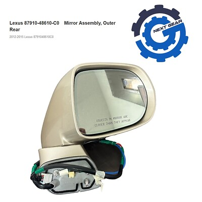 #ad New OEM Lexus Right Side Mirror Camera 2010 15 Lexus RX350 RX450H 87910 48610 C0 $499.95