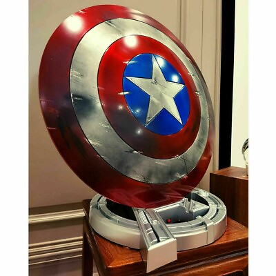 #ad Captain America’s Shield Metal 1:1MCU Captain America Shield Movie Prop $81.49
