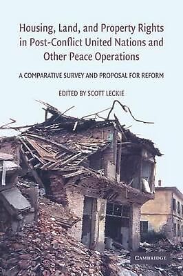 Housing Land and Property Rights in Post Conflict United Nations and Other Pea #ad AU $87.91