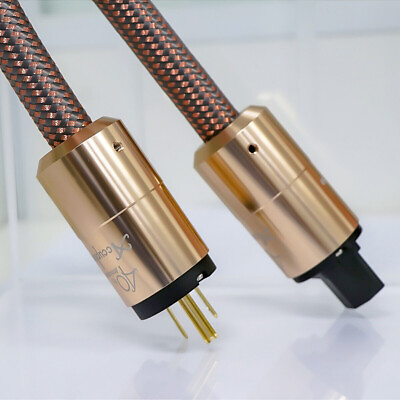 Accuphase US EU HiFi Audio Power Cable Audiophile Schuko AMP Power Cable Cord $35.00