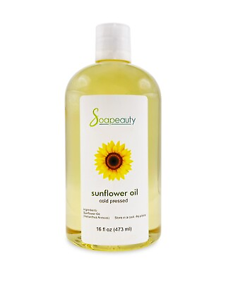 #ad #ad SUNFLOWER OIL HIGH OLEIC carrier cold pressed natural 100% pure 2 OZ TO 7 LBS $47.24