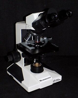 #ad FISHER MICROMASTER MICROSCOPE TESTED amp; CALIBRATED $575.00