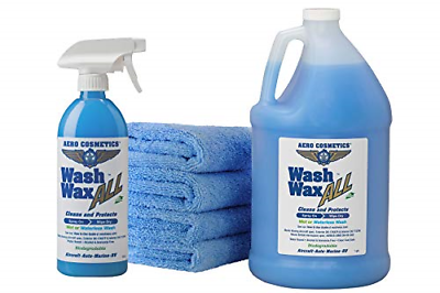 #ad Wet or Waterless Car Wash Wax Kit 144 oz. Aircraft Quality for your Car RV the $50.98