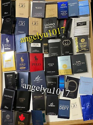#ad 10x New Random UNIQUE Men#x27;s Perfume Fragrance Samples Dior Armani and MORE $27.99