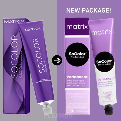#ad Matrix Dream Age Socolor 3oz Permanent Hair Color Developer ☆Choose Your Color☆ $14.99