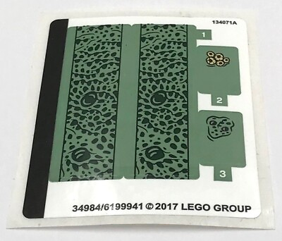 #ad Lego New Sticker Sheet for Set 76085 Battle of Atlantis $0.99