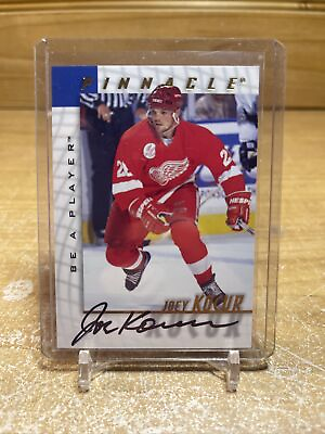 #ad JOEY KOCUR 1997 98 Pinnacle Be A Player Autographs AUTO #153 DETROIT RED WINGS C $9.99