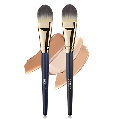 #ad Foundation Brush Set for Liquid Mask Concealer Makeup Flat Foundation Makeup Bru $16.88
