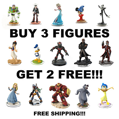 #ad Disney Infinity Figures 1.0 2.0 3.0 Pick Your Figures Buy 3 Get 2 Free $7.49