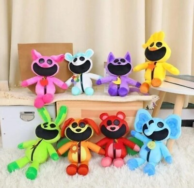 #ad Smiling Critters Plush Cartoon Stuffed Soft Animals Doll Toy Kids Gift New $13.11