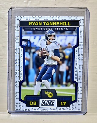 #ad Ryan Tannehill 2023 Panini NFL 28 Score Scorecard Football Card Tennessee Titans $12.75