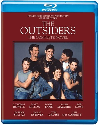 #ad The Outsiders: The Complete Novel New Blu ray Dolby Digital Theater System $10.20