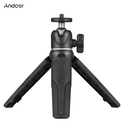 #ad Andoer Mini Extendable Desktop Tripod Handheld Photography Bracket Stand L8C3 $13.96