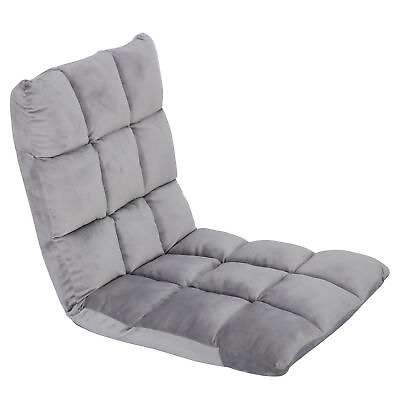 #ad Folding Floor Gaming Chair Sofa Lounger Bed Couch Recliner Lazy Seat Indoor $43.58