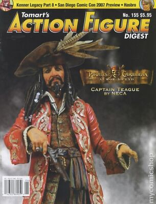 #ad Tomart#x27;s Action Figure Digest #155 FN 6.5 2007 Stock Image $4.60