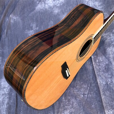 #ad 41 quot; Solid Cedar Top Acoustic Guitar D Style Cocobolo Body Ebony Fingerboard $429.00