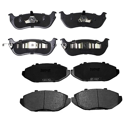 #ad Front amp; Rear Ceramic Brake Pad for 1998 02 Crown Victoria Town Car Grand Marquis $37.94