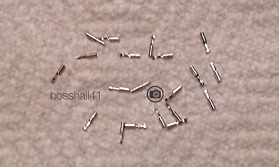 #ad 20 Cartridge Crimp Type Clips For TONEARM Wire Turntable Record Player $14.95
