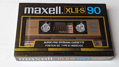 Maxell XLII S 90 1985 NEW 1psc $49.00