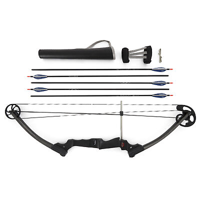 Genesis Original Compound Archery Kit w Arrows Bow Quiver Right Hand Carbon $219.99