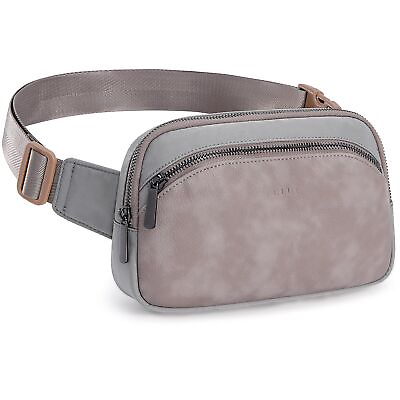 #ad Fanny Pack for Women Pu Leather Trendy Crossbody Belt Bag Waist Pack With Adj... $26.15