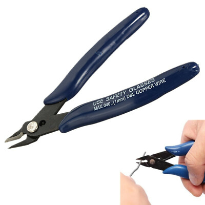 #ad DANIU Electrical Cutting Plier Wire Cable Cutter Side Snips Flush Pliers Tool C $19.99