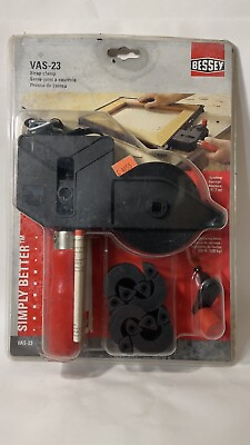 #ad Bessey Tools VAS 23 Variable Angle 23 Ft Strap Clamp w 3 Clips Germany $25.13