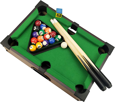 #ad Benfu Mini Table Billiards Game Home and Office Desktop Billiards Game Pool 15 $39.17