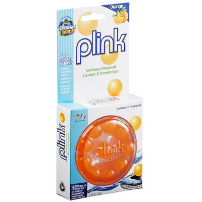 #ad Compac Home Plink Garbage Disposal Cleaner Freshens Your Kitchen Orange 20 Count $10.97