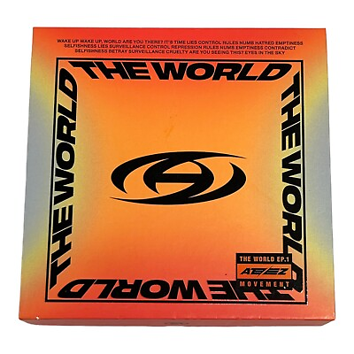#ad ATEEZ THE WORLD EP.1 : MOVEMENT Album Version Z Audio CD $9.50