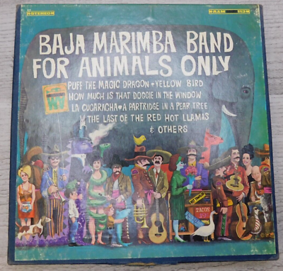 #ad Baja Marimba Band For Animals Only Reel to Reel Tape Aamp;M Records Vintage $10.41