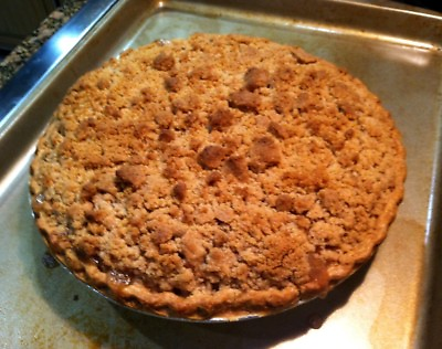 #ad Peach Crumb Pie..Delicious 9 inch Peach Pie. $10.98