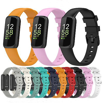 For Fitbit Inspire 3 Smartwatch Strap Replacement Watch Band Fitness Wrist Strap $6.95