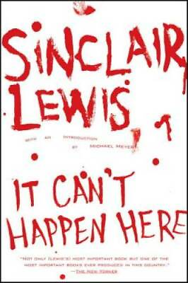 #ad It Can#x27;t Happen Here Paperback By Lewis Sinclair GOOD $5.03
