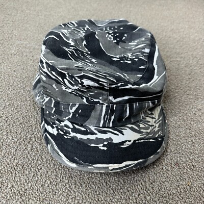 #ad U.S. Army Hat Mens Medium Cap Winter Camo Snow Military Issued 8405 01 246 4178 $17.49