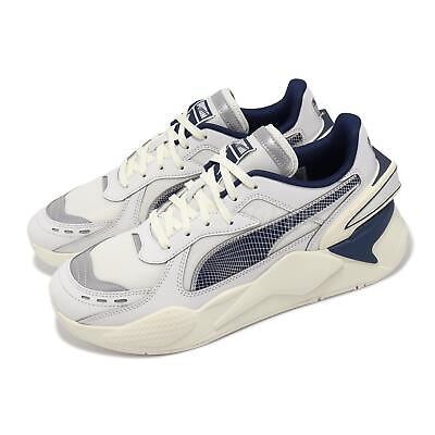 #ad Puma RS X 40th Anniversary Vapor Gray Navy Men Reflective Casual Shoes 395339 01 $129.99