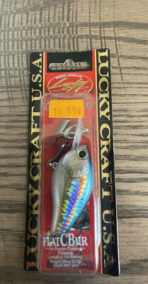 #ad Lucky Craft Flat CB MR MS American Shad Hard To Find Rare Pro Tune $50.00