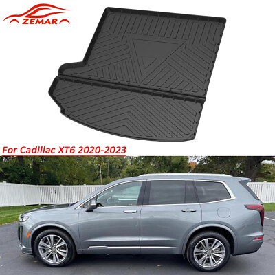 All Weather Trunk Tray Boot Liner Cargo Floor Mat TPO For Cadillac XT6 2020 2023 $85.50