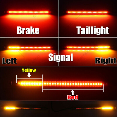 #ad ??Motorcycle LED License Brake Tail Light Turn Signals for Bobber Cafe Racer ATV $7.85