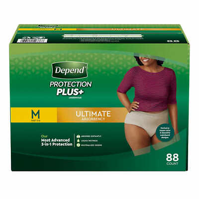 #ad Depend FIT FLEX Underwear for Women Size: Medium 88Ct Free Shipping $60.88