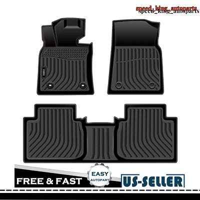 #ad Car Floor Mats Liners TPE For Toyota Camry 2018 2024 Standard Models All Weather $59.84