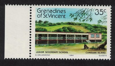 #ad St. Vincent Gren Junior Secondary School Canouan Island 1984 MNH SG#307 GBP 0.99