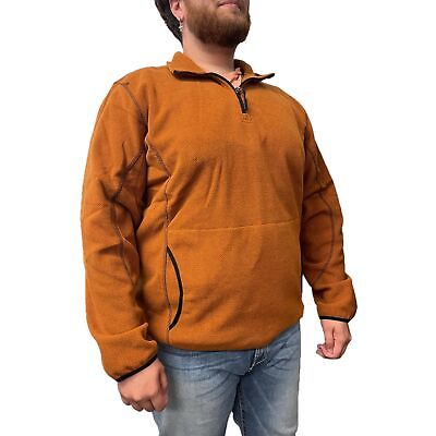 Powder River Outfitters® Men#x27;s Quarter Zip Rust Pullover 91 1046 90 $25.97