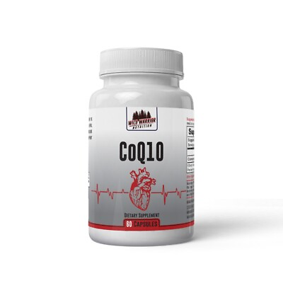 #ad CoQ10 Capsules 200 mg Co Enzyme Q10 Wild Warrior Nutrition $8.95