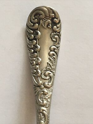 #ad Vtg Souvenir Spoon US Collectible 4.5” 1896 Boston World’s Fair Mechanics Bldg. $14.95